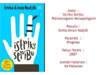 Bukan Buku Panduan Beristri Banyak