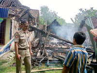 2 Rumah di Kedungadem dan 1 Rumah di Dander Dilalap Api