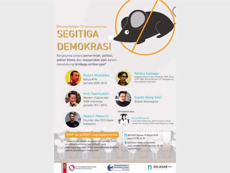 Kang Yoto Jadi Pembicara Seminar Antikorupsi di Jakarta