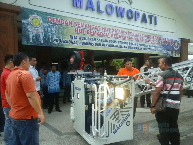 10 Personel Damkar BPBD Dilatih Operator Ahli dari Jerman