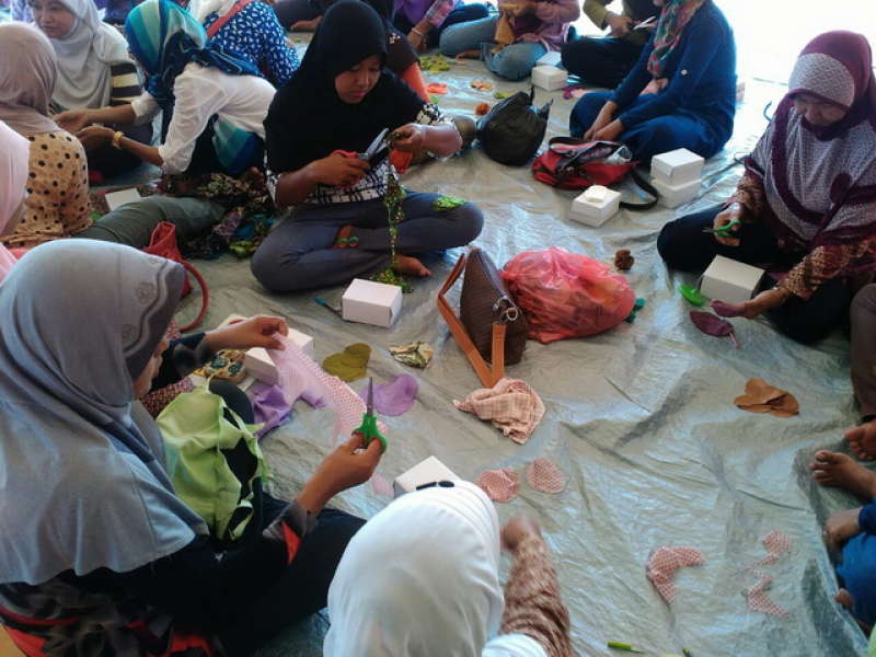 PMI Gelar Pelatihan Pengolahan Sampah Bagi Anggota Sibat