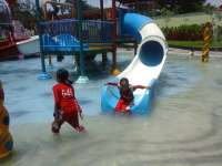 Pengunjung Dander Water Park Terus Menurun