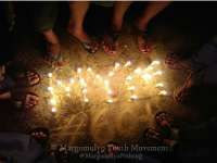 Margomulyo Peteng Sukseskan Earth Hour