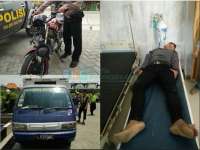 Vixion Tabrak Mobil Box di Kalitidu, Satu Patah Kaki