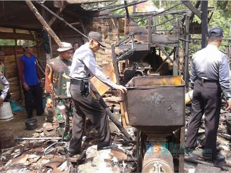 Kebakaran Selep di Dander, Kerugian Capai Puluhan Juta