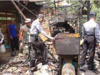 Kebakaran Selep di Dander, Kerugian Capai Puluhan Juta