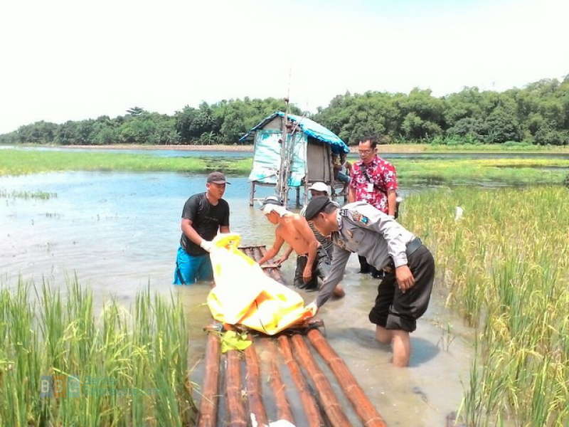 Warga Balen Ditemukan Tewas Mengapung di Tengah Kali Mati Rengel