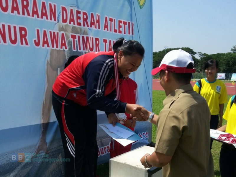 Dua Atlet Bojonegoro Rebut  Medali Pada Kejurnas Atletik Remaja di Bogor
