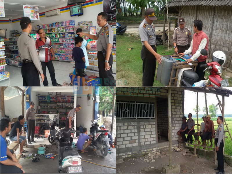Kapolsek dan Anggota Rutin Turun ke Masyarakat