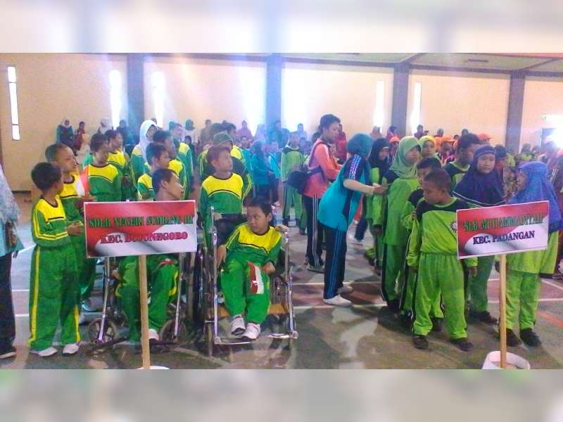 153 Siswa Ikuti Porseni Pendidikan Luar Biasa 2016