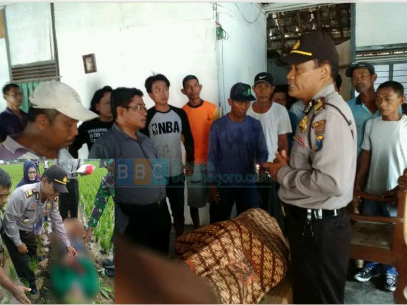 Sempat Mengeluh Sakit Kepala, Warga Kecamatan Dander Meninggal di Sawah
