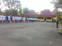 Hari Ini, Latihan Jasmani bagi Calon Pendaftar Anggota Polri Dimulai