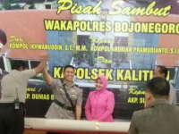 Polres Gelar Acara Pisah Sambut Wakapolres dan Kapolsek Kalitidu