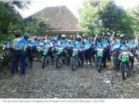 Perhutani Bojonegoro Gelar Patroli Trabas Alas dengan Motor Trail