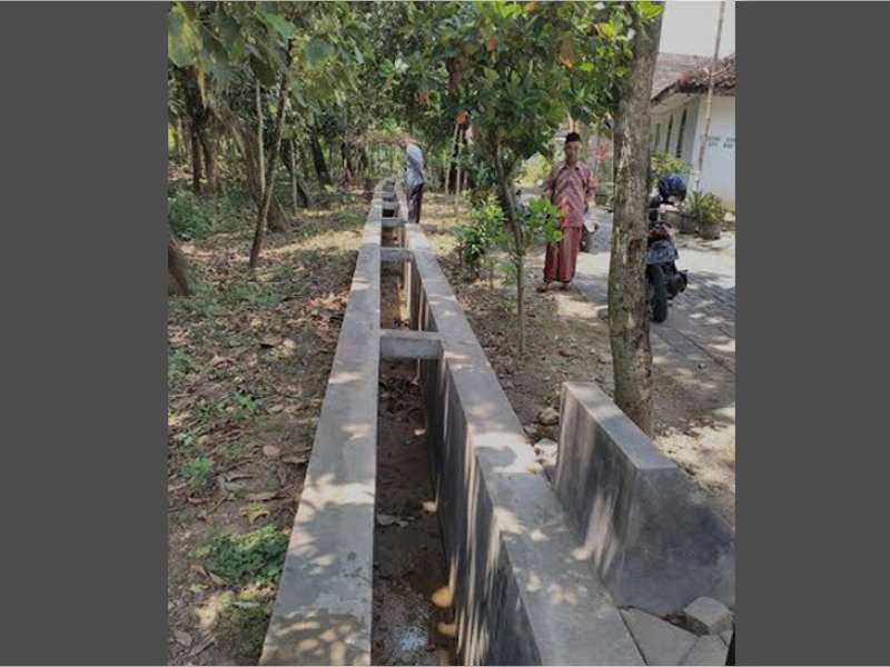 EMCL Bangun Drainase Desa Kalirejo Bojonegoro