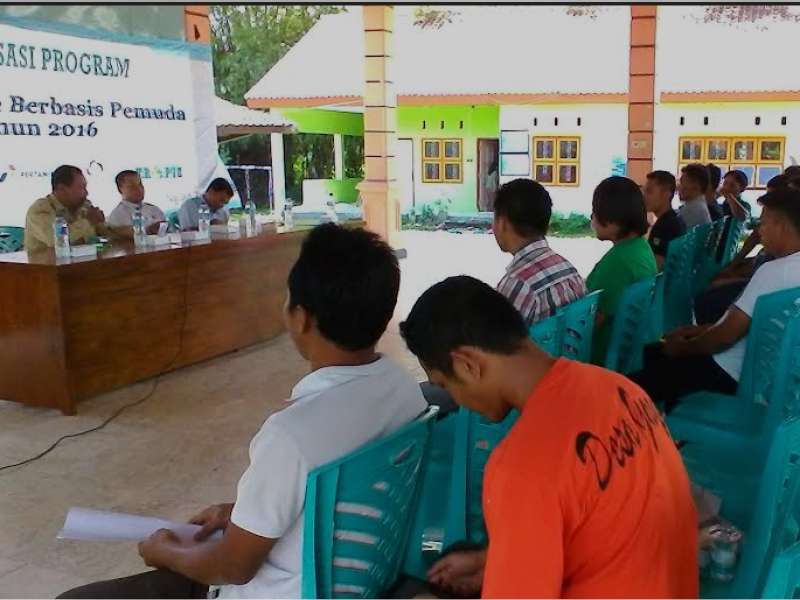 Lomba Penghijauan Antar Karang Taruna Digelar di Gayam