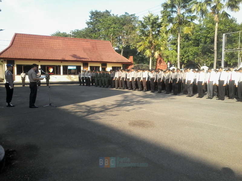 Kapolres Minta Anggotanya Tegas pada Segala Bentuk Kriminalitas