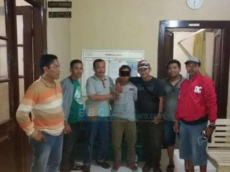 Polsek Padangan Limpahkan Tersangka Curanmor ke Kejaksaan