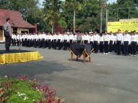 Peserta Seleksi Anggota Polri Bersama Orangtua Tandatangani Pakta Integritas