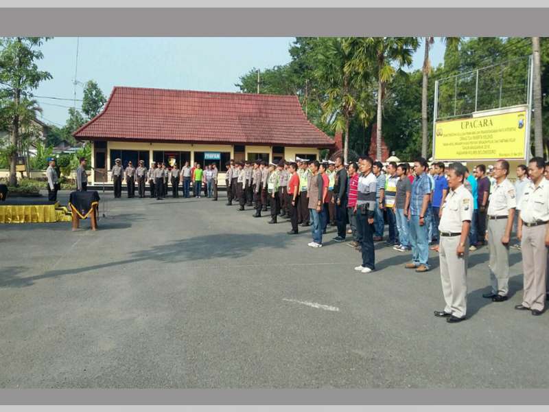 Kapolres Pimpin Apel Persiapan Pengamanan Hari Buruh