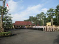 Masa Jabatan Kapolres Habis, AKBP Hendri Beri Motivasi Anggota Polri