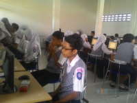 Enam Siswa Tak Ikut Ujian Nasional Karena Sakit