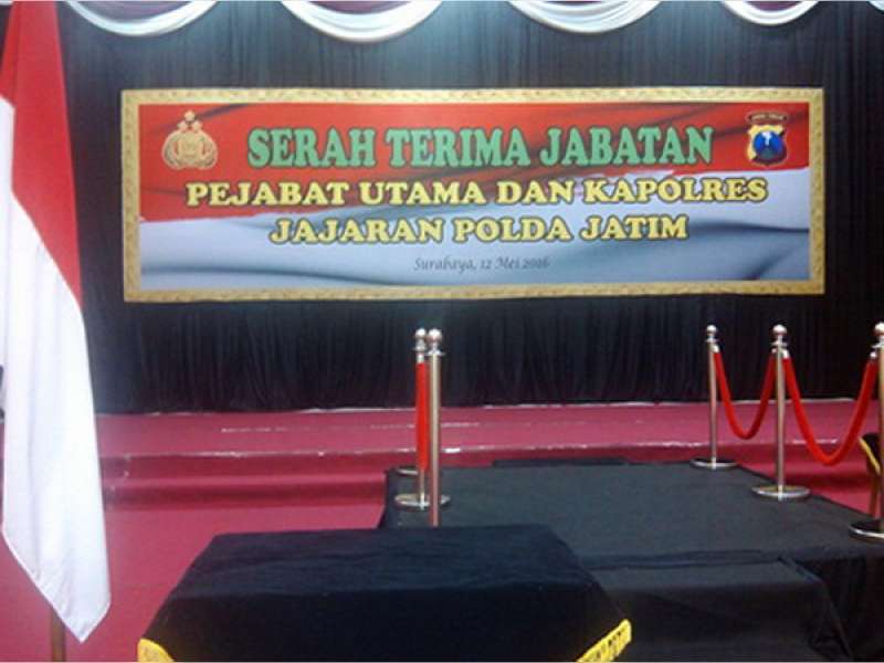 Kapolda Lantik Kapolres  dan Pejabat Utama Jajaran Polda Jatim