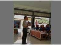 Polisi Beri Pembinaan Aparatur Pemerintahan Desa