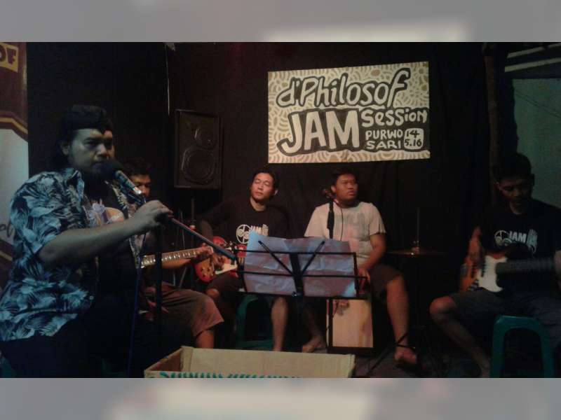 D Philosof Coffee Gelar Acara Musik Jam Session#1