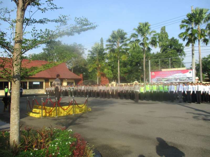 Hari ini, Polres Gelar Pasukan Operasi Patuh Semeru 2016