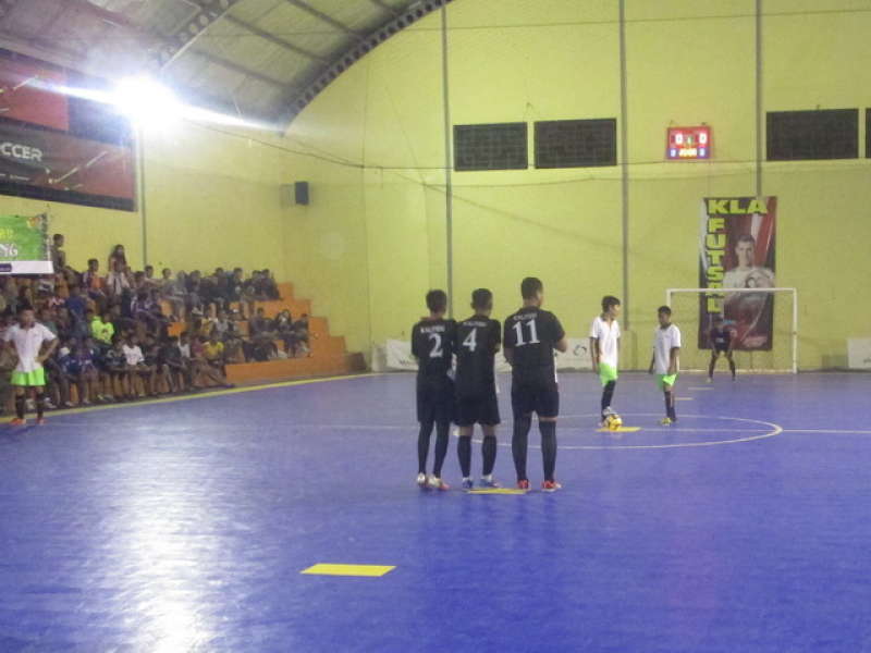 Tim Futsal Kecamatan Bojonegoro Menjuarai Dandim Bojonegoro Cup