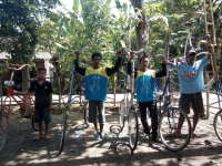 Uji Nyali Naik Sepeda Jlangkrong