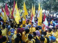 Ratusan Pemuda Gelar Unjuk Rasa Tolak Kebangkitan Komunis