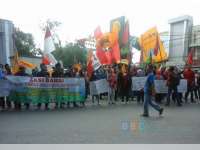 Aksi Damai Mahasiswa Sambut Harkitnas