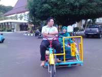 Becak Inovasi Buatan Dishub akan Diujicoba