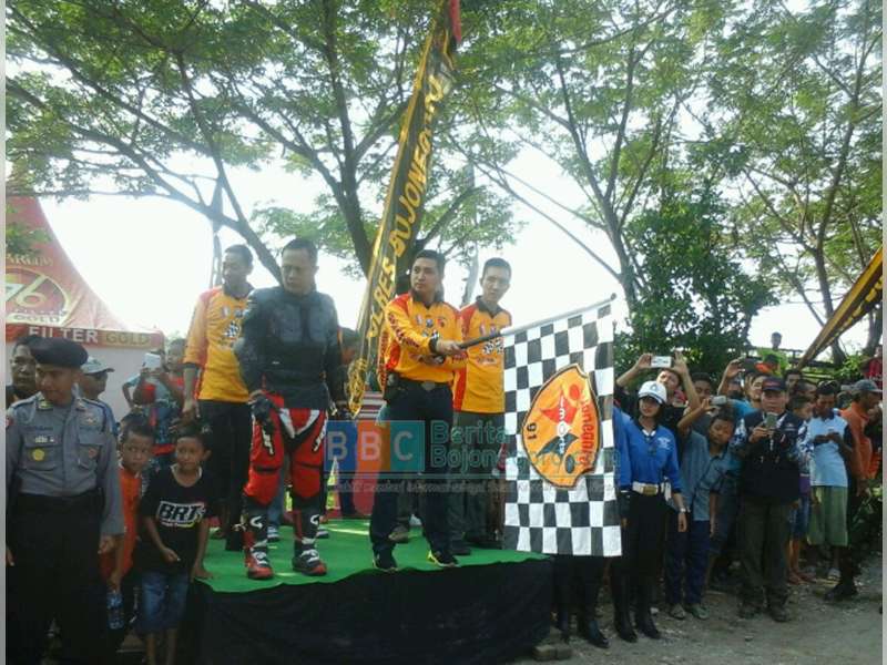 Kapolres Bojonegoro Berangkatkan Rombongan Adventure Trail 2016
