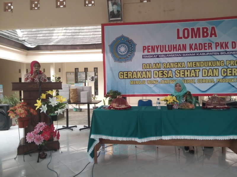 5 Desa Ikuti Lomba Penyuluhan Kader PKK Gayam