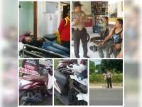 Honda Beat Hantam Scoopy, Dua Luka Berat