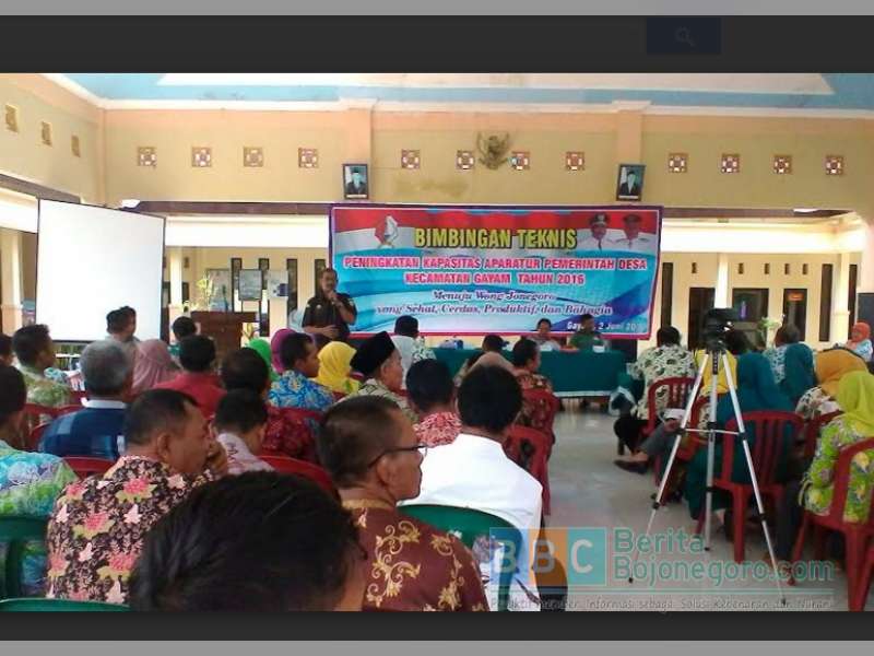 Perangkat Desa di Kecamatan Gayam Diharap Tak Terseret Kasus Korupsi