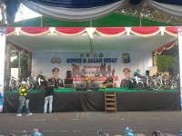 Panggung Hiburan dan Kegiatan Olahraga Meriahkan HUT Bhayangkara Ke-70