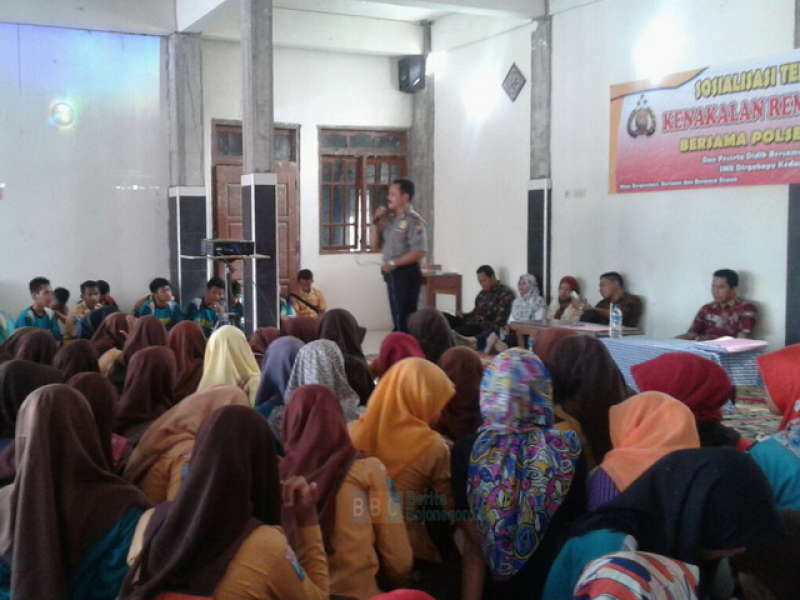 Antisipasi Kejahatan Seksual, Polsek Kedungadem Adakan Binluh