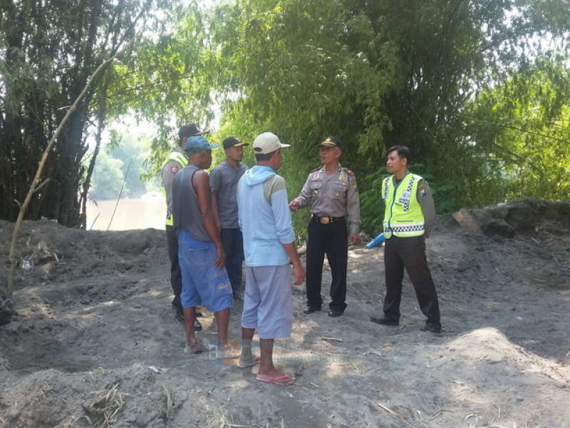 Kapolres Tanggapi Pengaduan Warga Ngraho Terkait Tambang Pasir Mekanik