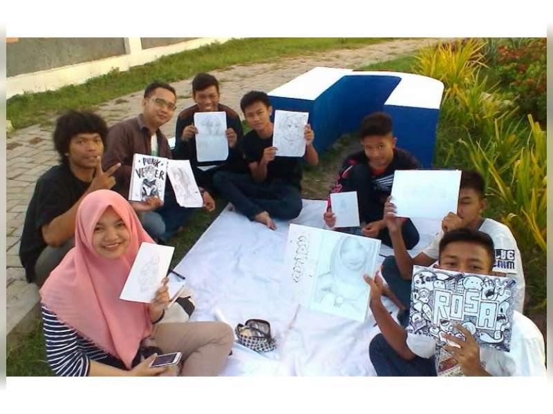 Ngabuburit Kreatif Bareng Sekolah Emperan Talun Kecamatan Sumberrejo