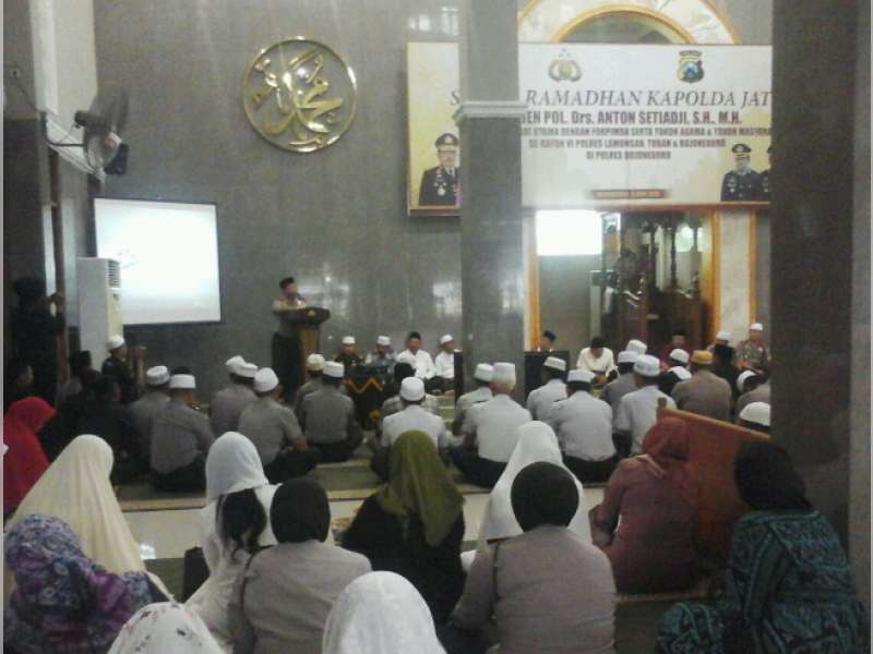 Kapolda: Jangan Sampai Masyarakat Bojonegoro Merayakan Lebaran dalam Tahanan