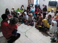 Kampung Ilmu Ajak Anak-Anak Yatim dan Santri Buka Puasa Bersama