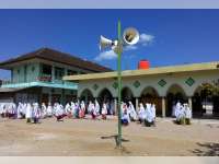 Asiknya Santri Ponpes Assalam Menjalani Puasa di Bulan Ramadan