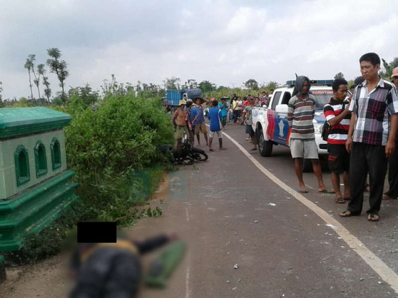 Motor Tabrak Pembatas Jembatan, Pengendara Meninggal Dunia
