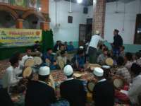 Sholawat 1000 Terbang Ala PAC Ansor Ngasem