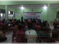 Pramuka Bojonegoro Bagikan Santunan untuk ANak Yatim dan Janda di Tambakrejo