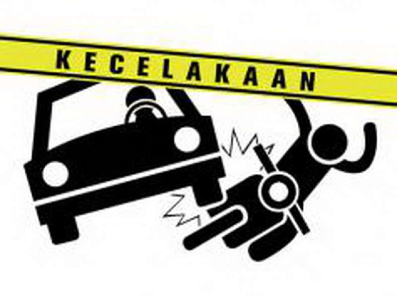 Tersenggol Panther, Dua Pengendara Motor Terluka